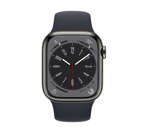 Apple Watch 8 41/Graphite Steel/Midnight Sport LTE - 1070987 - zdjęcie 3
